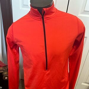 Nike Pro Men’s XXLT Orange Running Half ZIP
